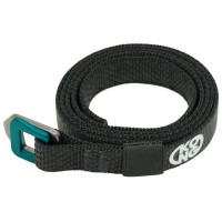 義大利 KONG 織帶腰帶 Lario Belt 休閒鋁扣腰帶 - 藍綠色 8C9091100KK